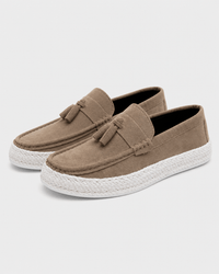 Loafers Signature Men's Cow Suede Slip-On Loafers