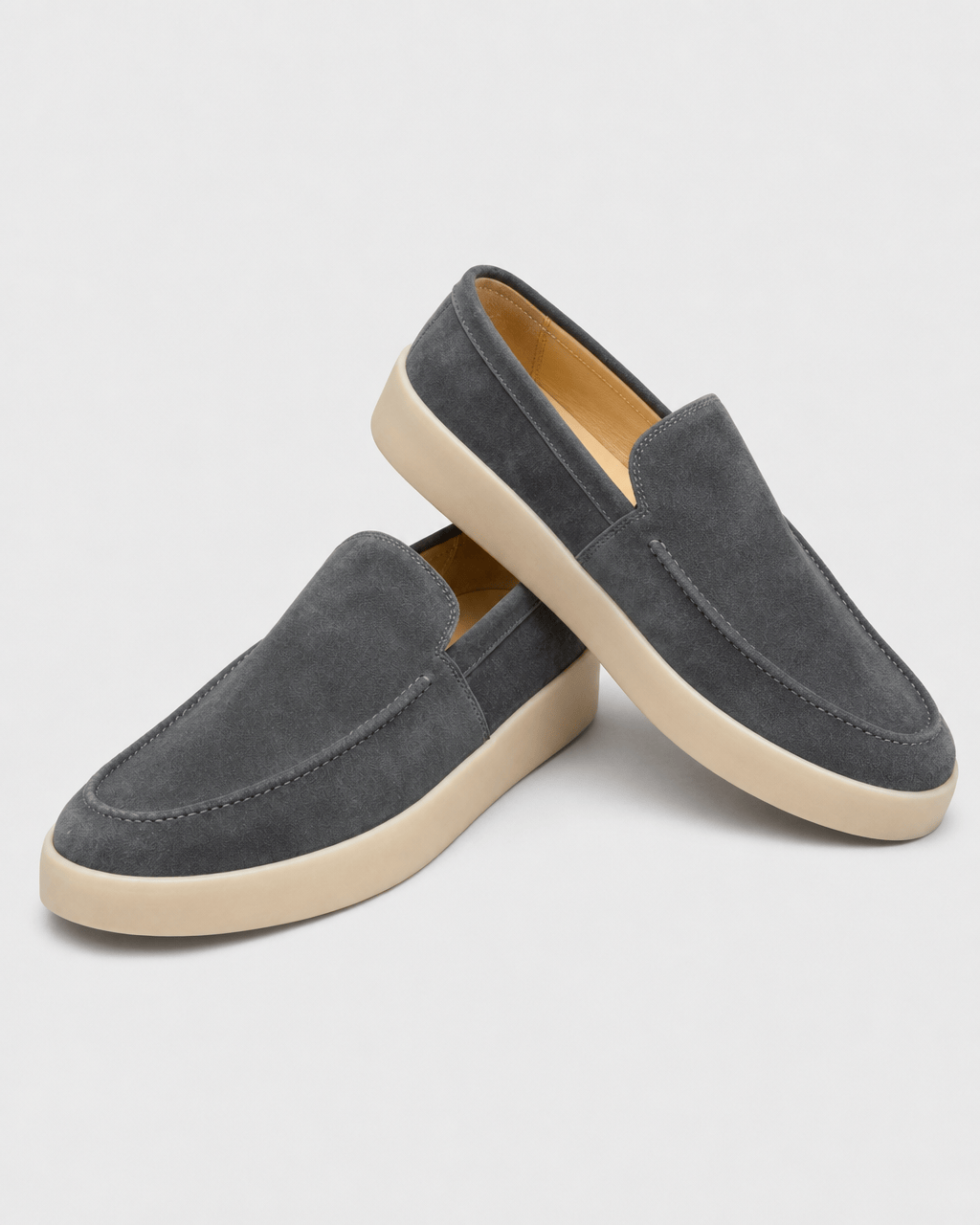 Loafers Signature Men's Cowhide Leather Slip-On Loafers