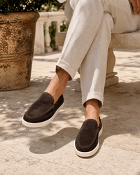 Loafers Signature Men's Cowhide Leather Slip-On Loafers