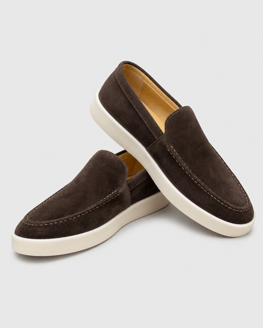 Loafers Signature Men's Cowhide Leather Slip-On Loafers