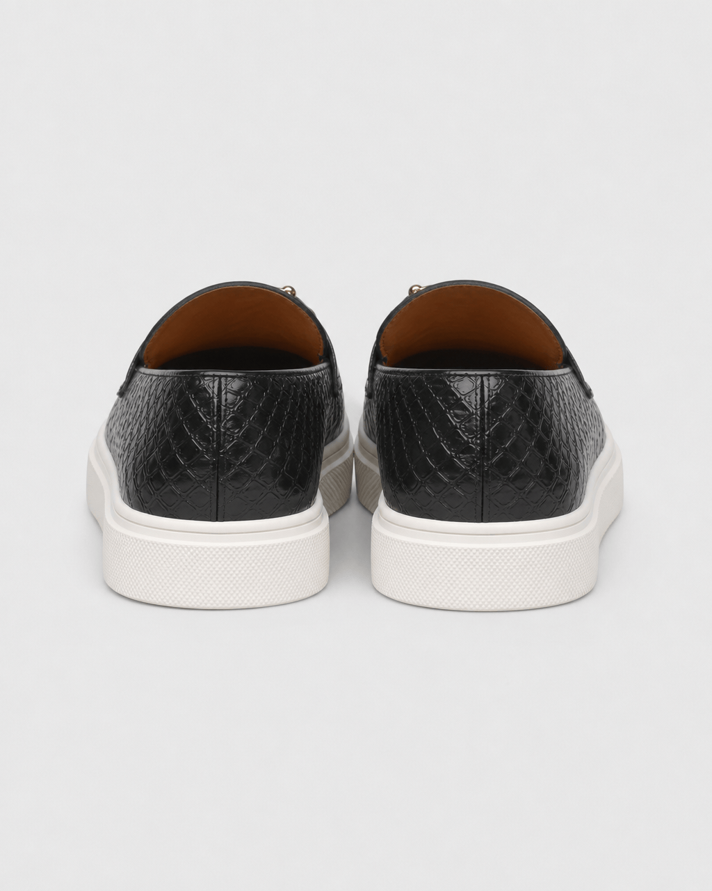 Loafers Signature Men's Croc-Embossed Horsebit Loafers
