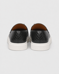 Loafers Signature Men's Croc-Embossed Horsebit Loafers