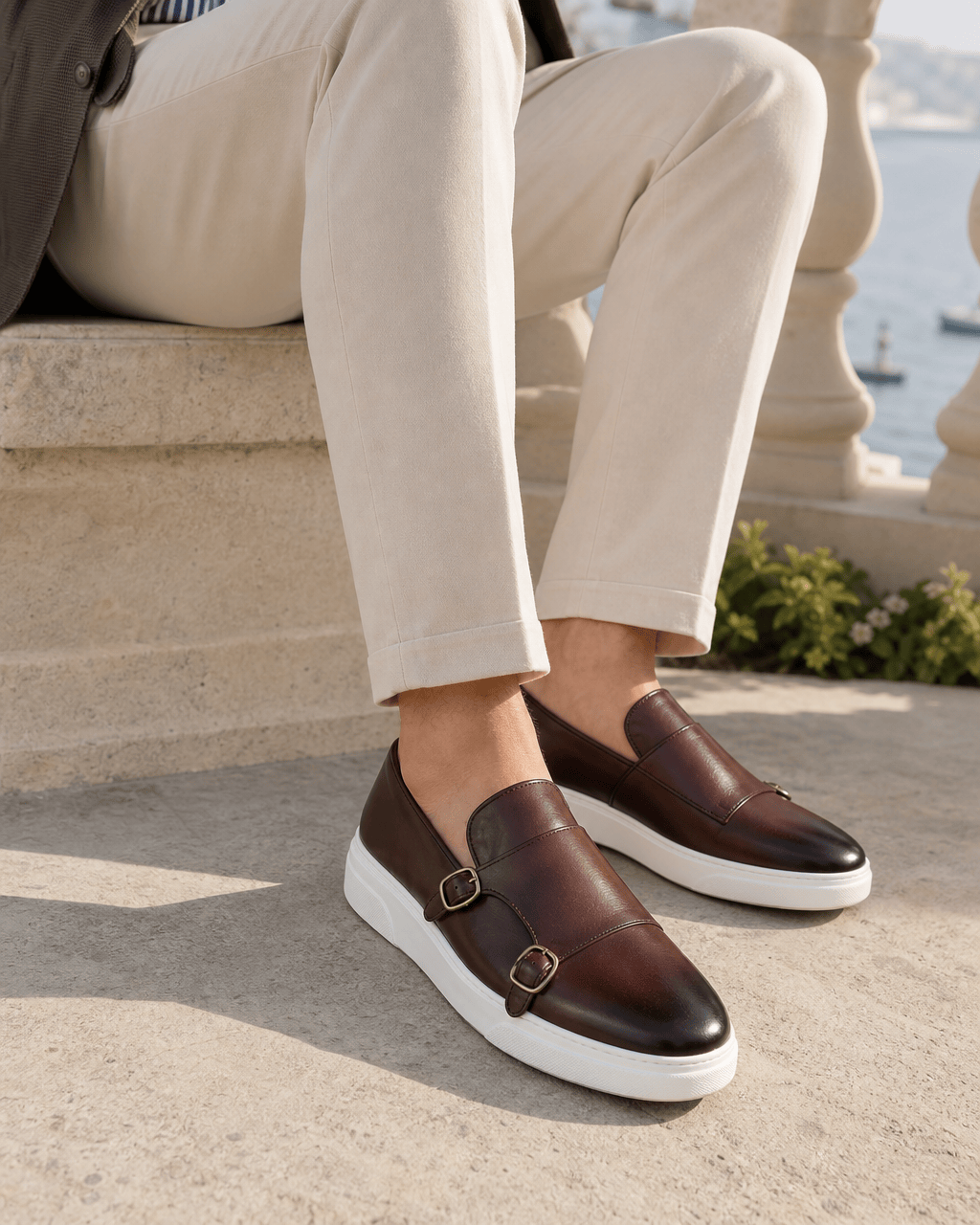 Loafers Signature Men's Double Monk Loafers