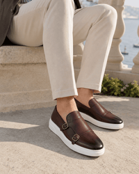 Loafers Signature Men's Double Monk Loafers