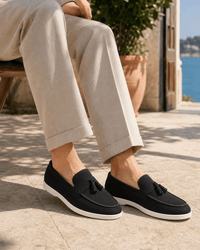Loafers Signature Men's Flannel Tassel Loafers