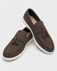 Loafers Signature Men's Flannel Tassel Loafers