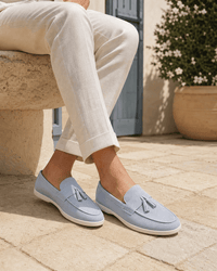 Loafers Signature Men's Flannel Tassel Loafers