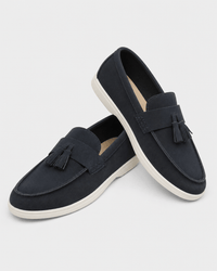 Loafers Signature Men's Flannel Tassel Loafers