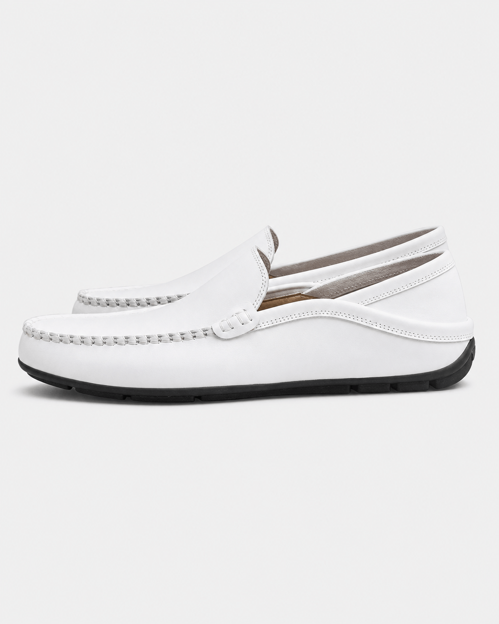 Loafers Signature Men's Genuine Cow Leather Driving Loafers