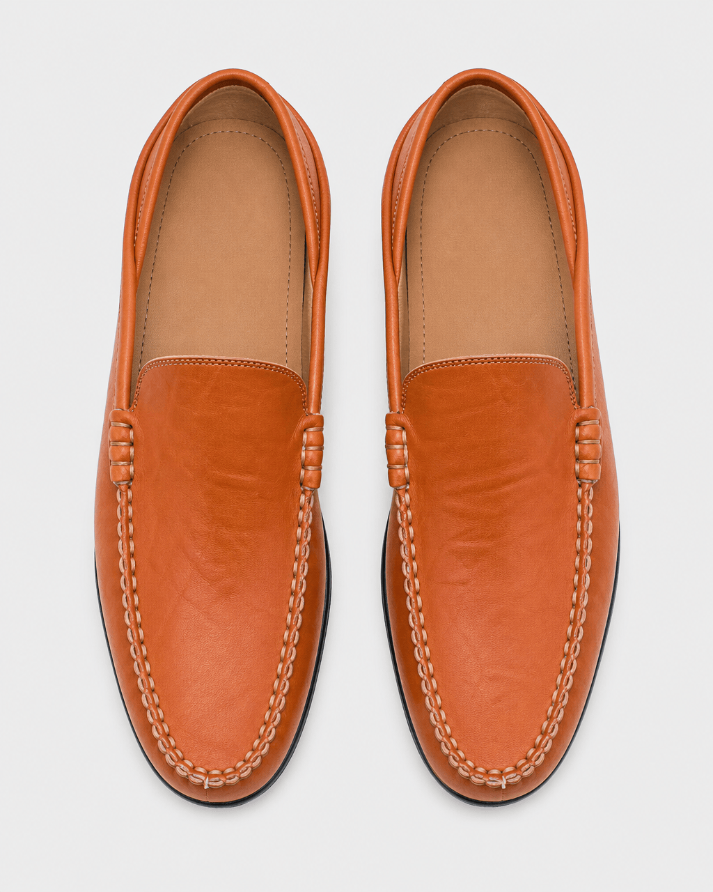 Loafers Signature Men's Genuine Cow Leather Driving Loafers