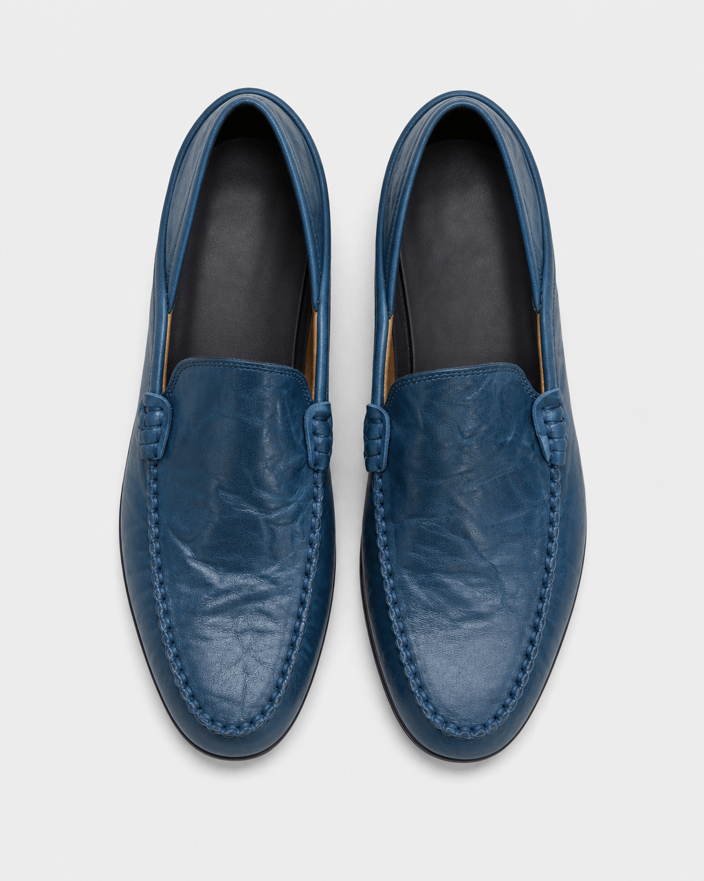 Loafers Signature Men's Genuine Cow Leather Driving Loafers