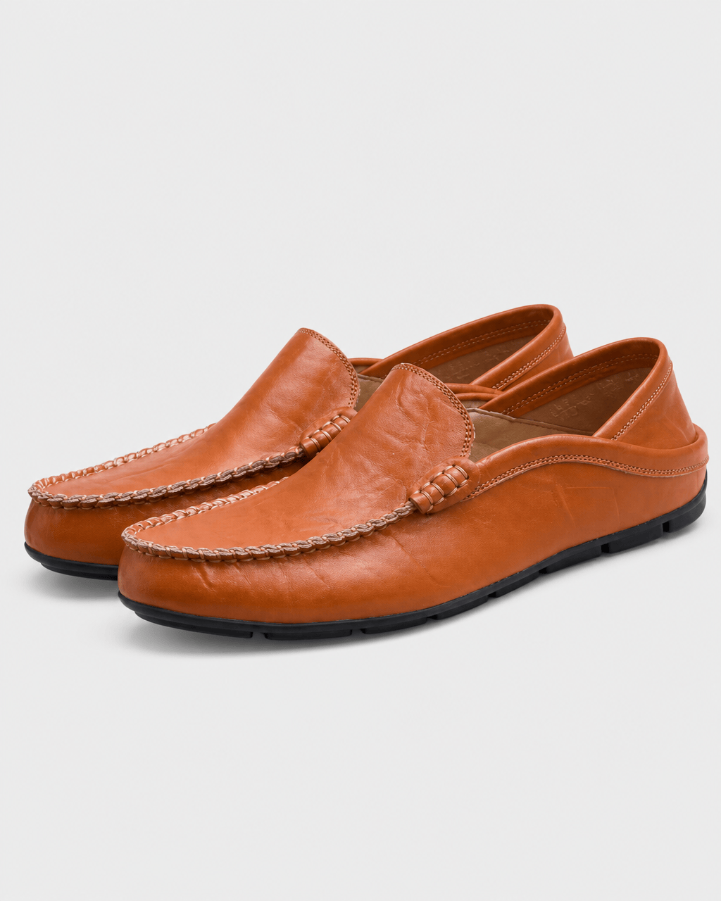 Loafers Signature Men's Genuine Cow Leather Driving Loafers