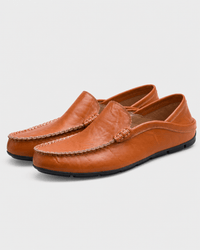 Loafers Signature Men's Genuine Cow Leather Driving Loafers