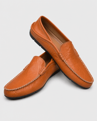 Loafers Signature Men's Genuine Cow Leather Driving Loafers