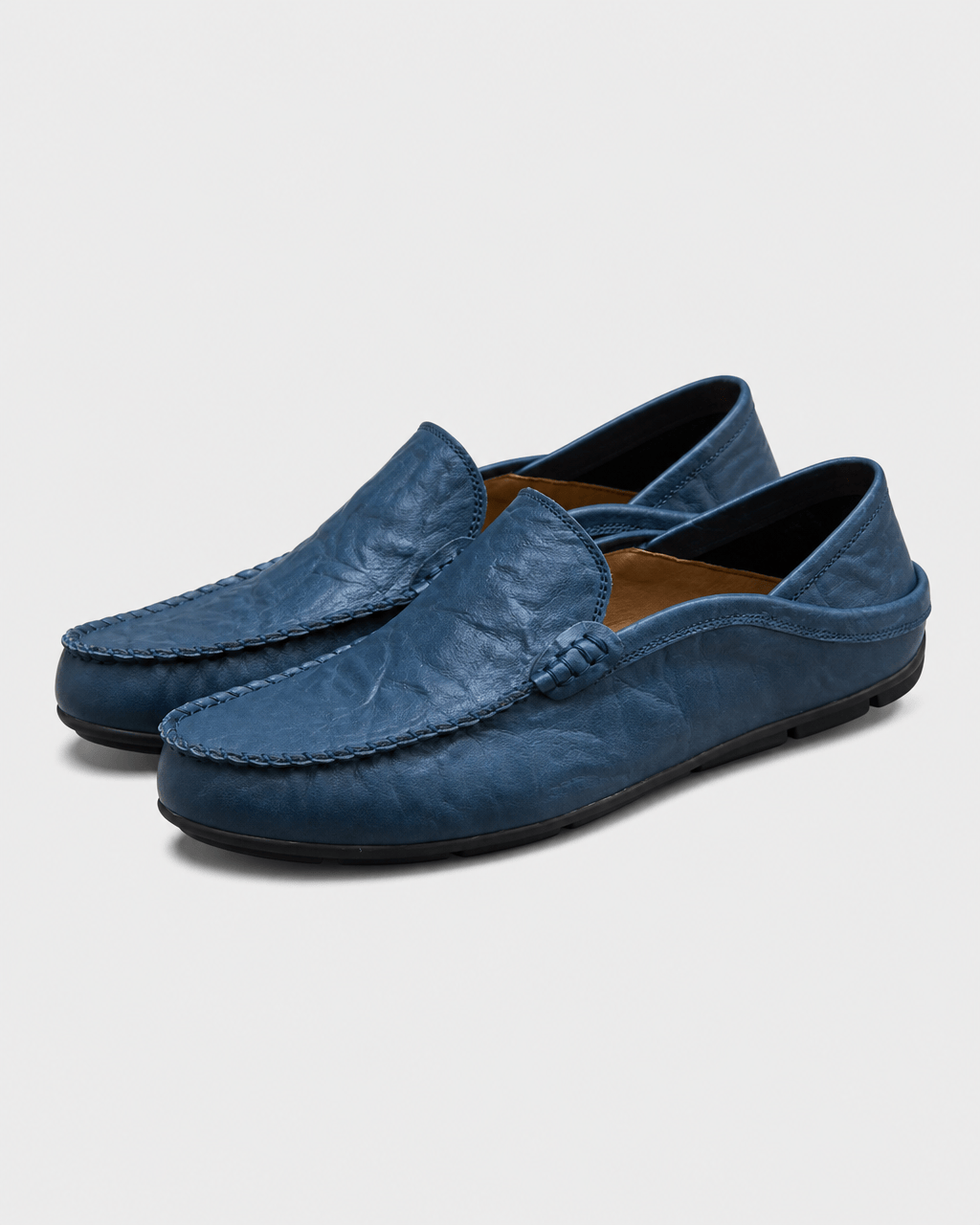 Loafers Signature Men's Genuine Cow Leather Driving Loafers