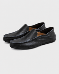 Loafers Signature Men's Genuine Cow Leather Driving Loafers