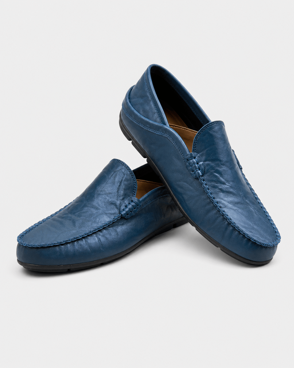 Loafers Signature Men's Genuine Cow Leather Driving Loafers