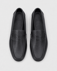 Loafers Signature Men's Genuine Leather Round-Toe Loafers