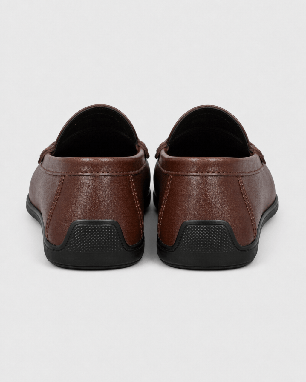 Loafers Signature Men's Genuine Leather Round-Toe Loafers