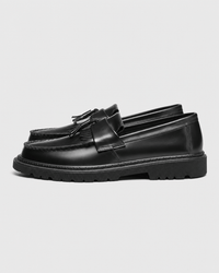 Loafers Signature Men's Glossy Black Penny Loafers