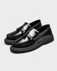 Loafers Signature Men's Glossy Black Penny Loafers