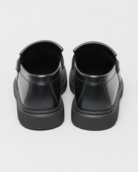Loafers Signature Men's Glossy Black Penny Loafers