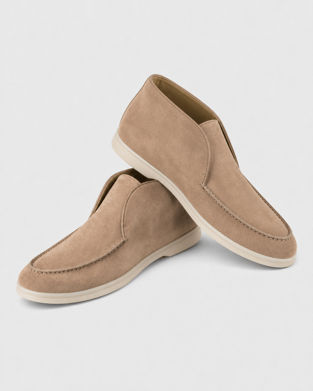 Loafers Signature Men's High-Top Ankle Slip-On Loafers