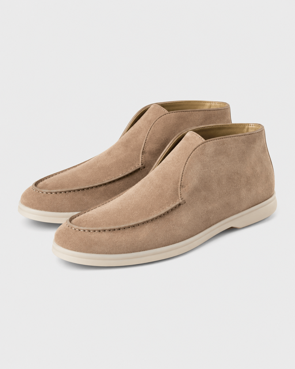 Loafers Signature Men's High-Top Ankle Slip-On Loafers