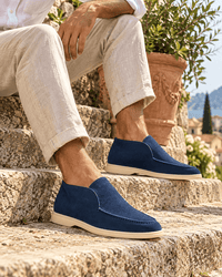 Loafers Signature Men's High-Top Ankle Slip-On Loafers