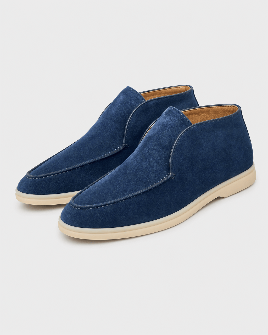 Loafers Signature Men's High-Top Ankle Slip-On Loafers