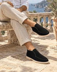 Loafers Signature Men's High-Top Ankle Slip-On Loafers