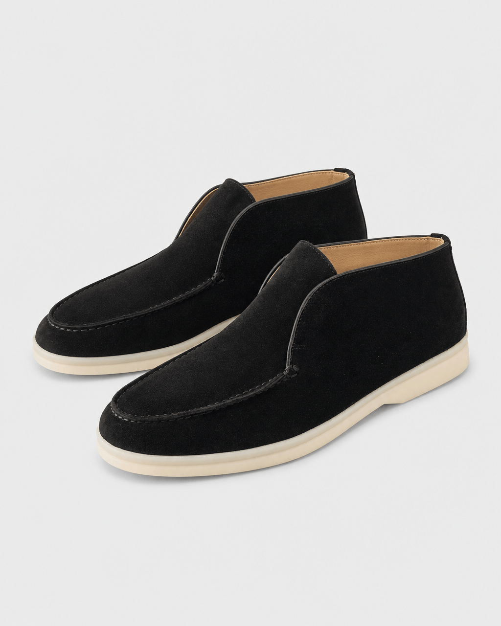 Loafers Signature Men's High-Top Ankle Slip-On Loafers