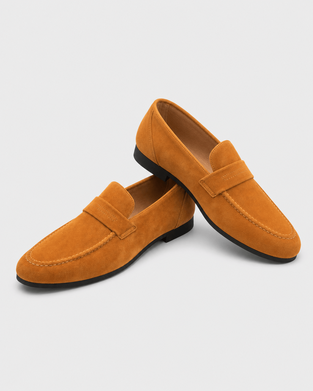 Loafers Signature Men's Leather Flat Driving Loafers