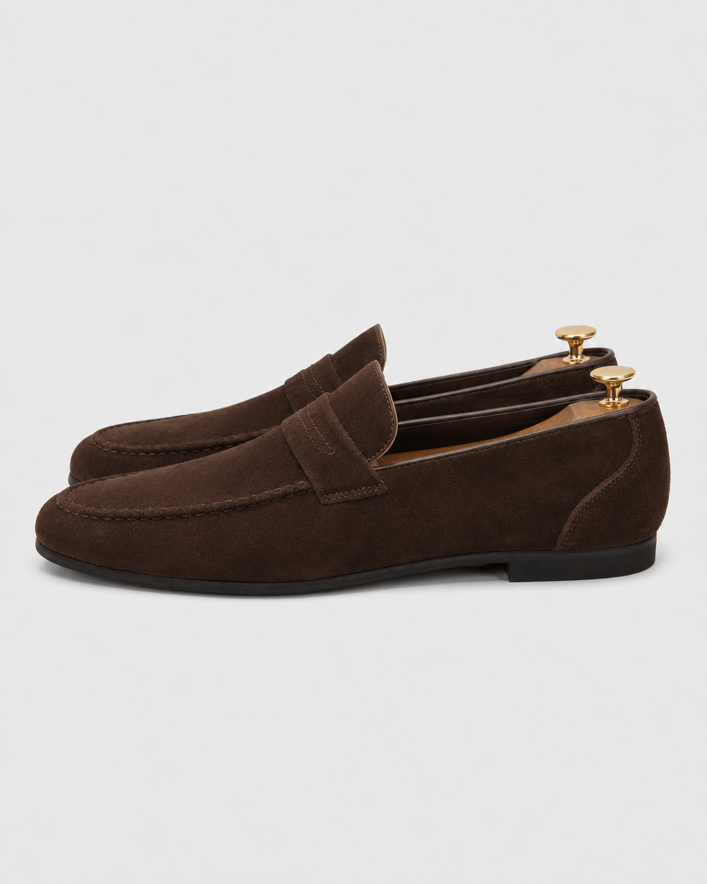 Loafers Signature Men's Leather Flat Driving Loafers