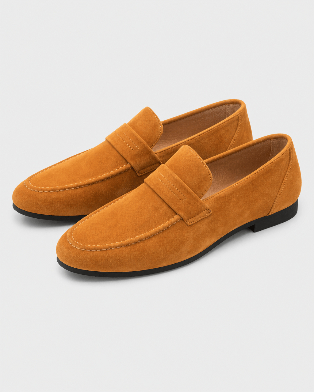Loafers Signature Men's Leather Flat Driving Loafers