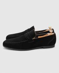 Loafers Signature Men's Leather Flat Driving Loafers