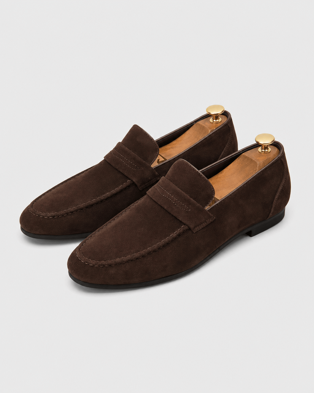 Loafers Signature Men's Leather Flat Driving Loafers