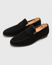 Loafers Signature Men's Leather Flat Driving Loafers