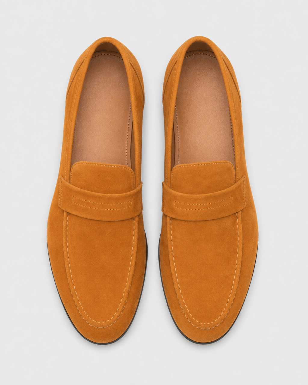 Loafers Signature Men's Leather Flat Driving Loafers