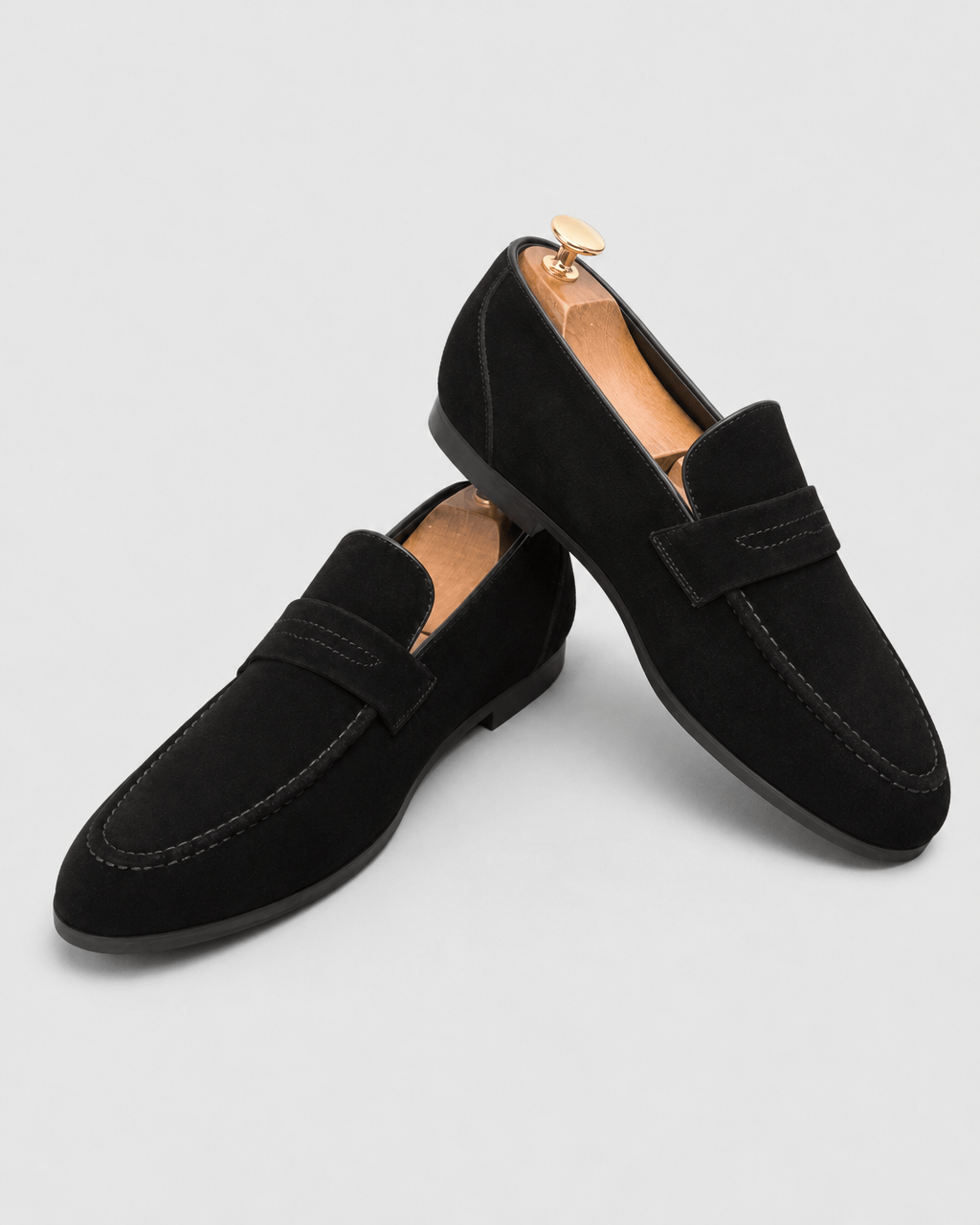 Loafers Signature Men's Leather Flat Driving Loafers