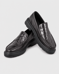 Loafers Signature Men's Lug Sole Penny Loafers
