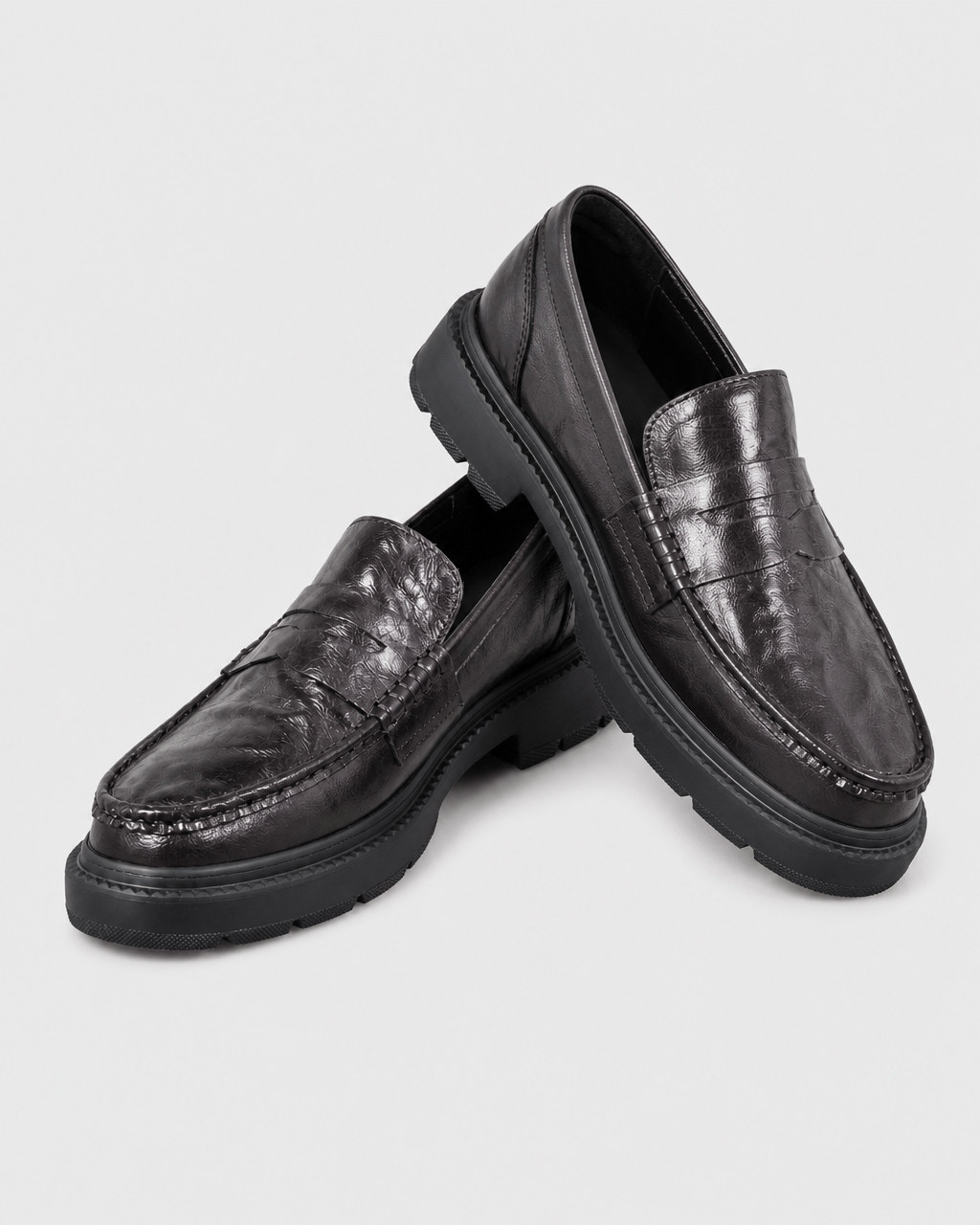 Loafers Signature Men's Lug Sole Penny Loafers