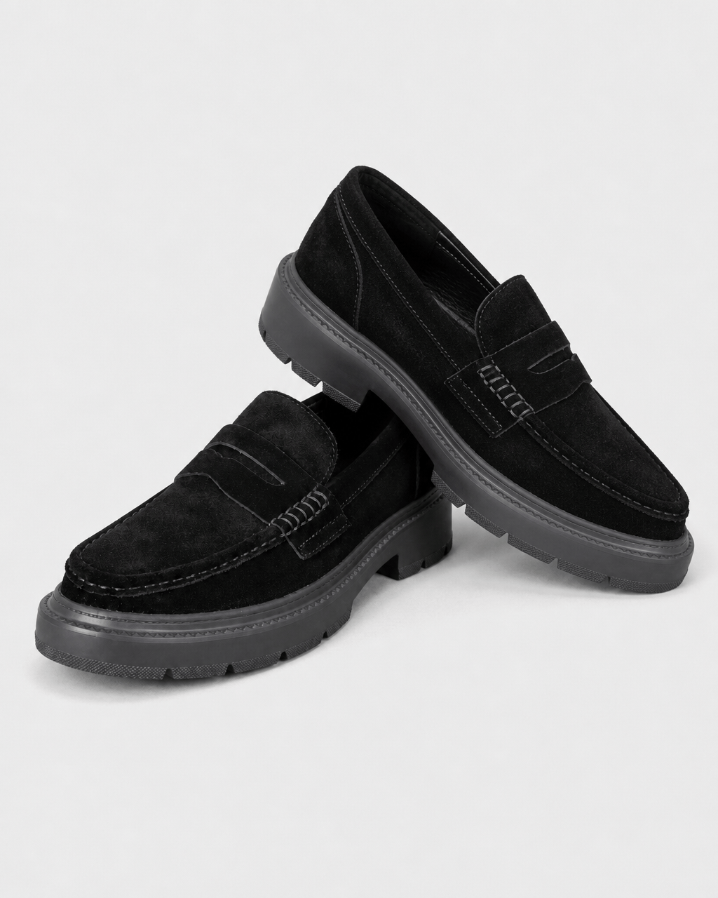 Loafers Signature Men's Lug Sole Penny Loafers