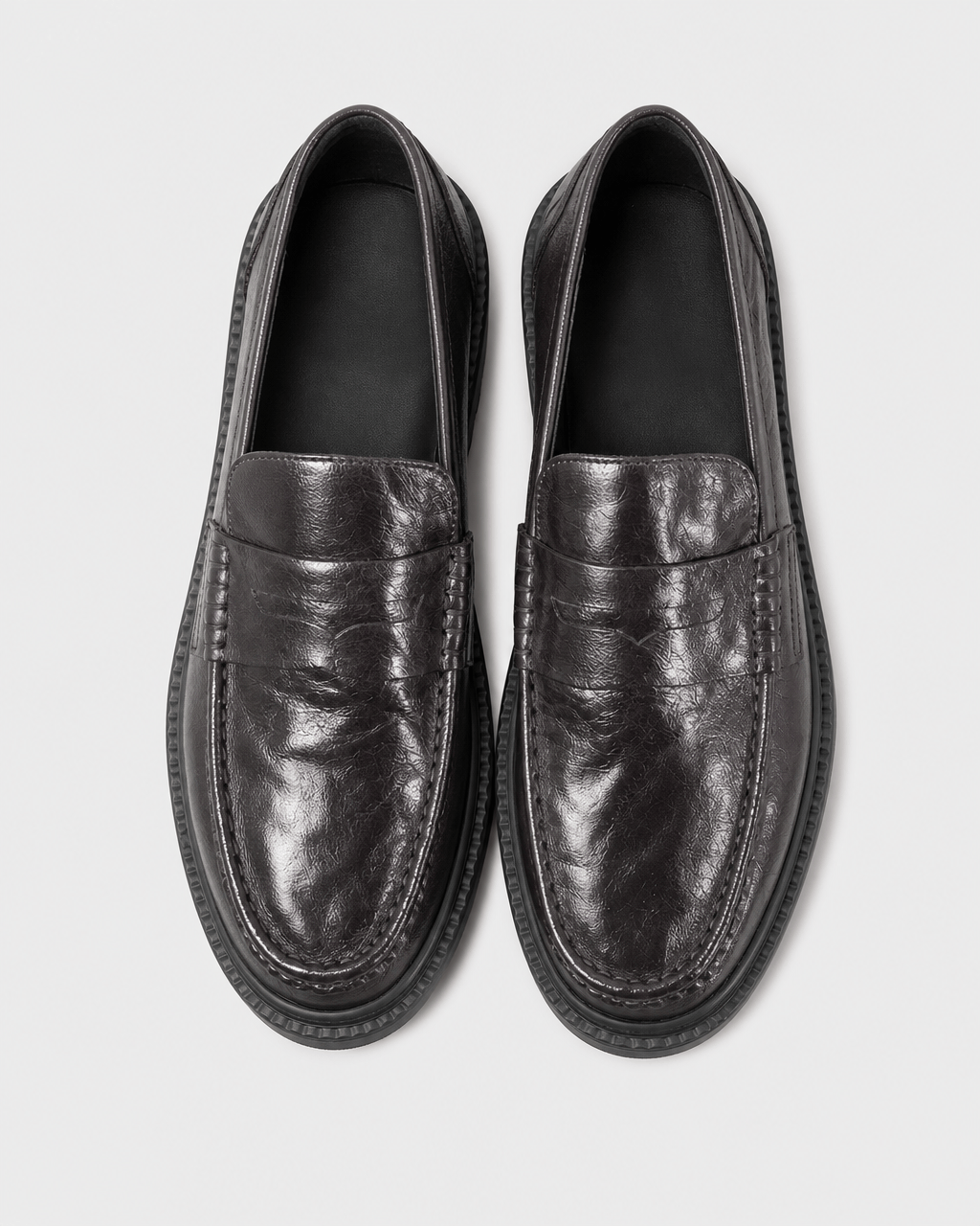 Loafers Signature Men's Lug Sole Penny Loafers