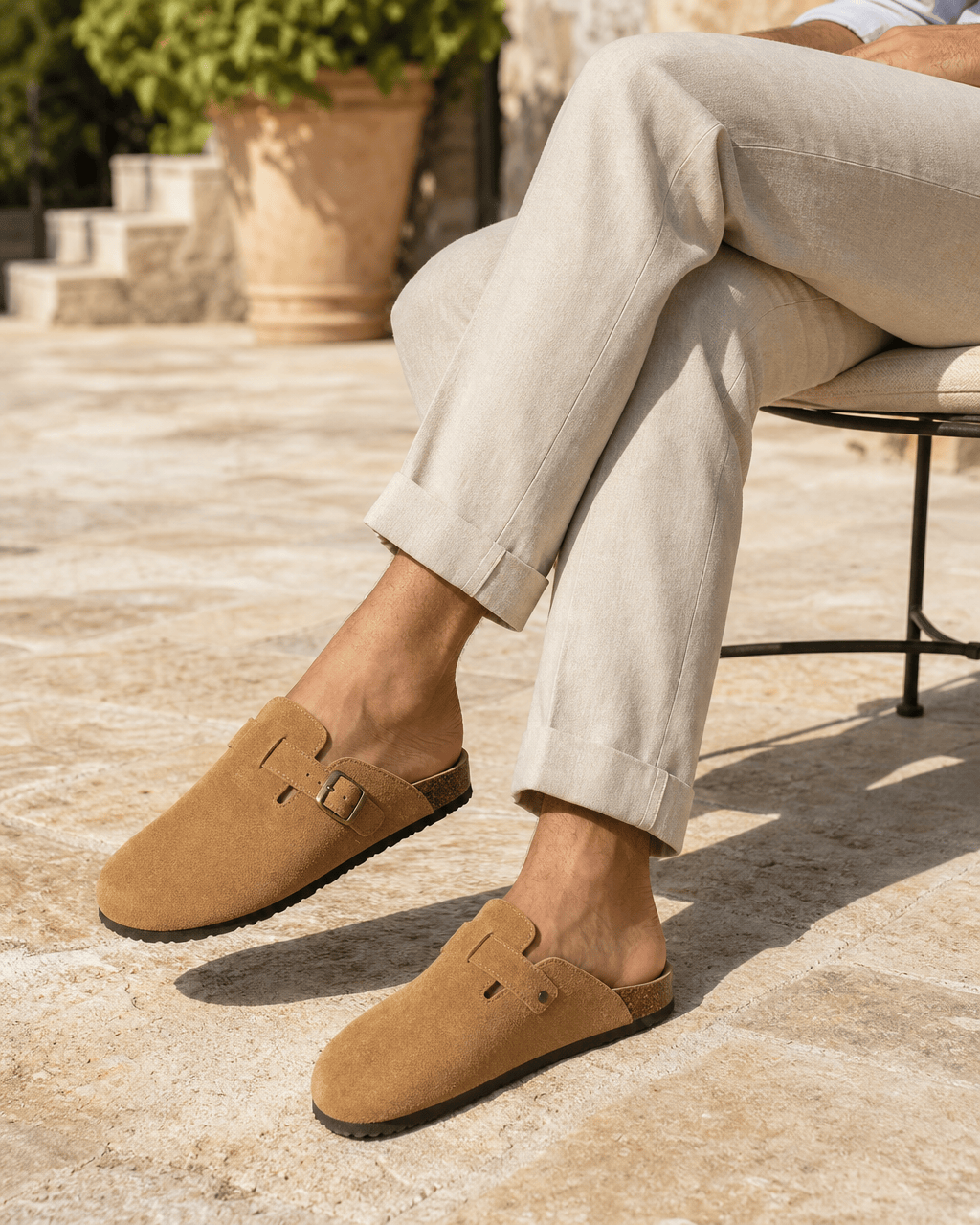 Loafers Signature Men's Napped Clog Mules