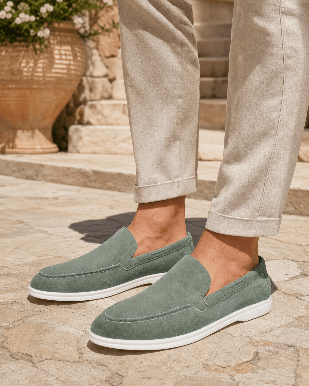Loafers Signature Men's Napped Driving Loafers