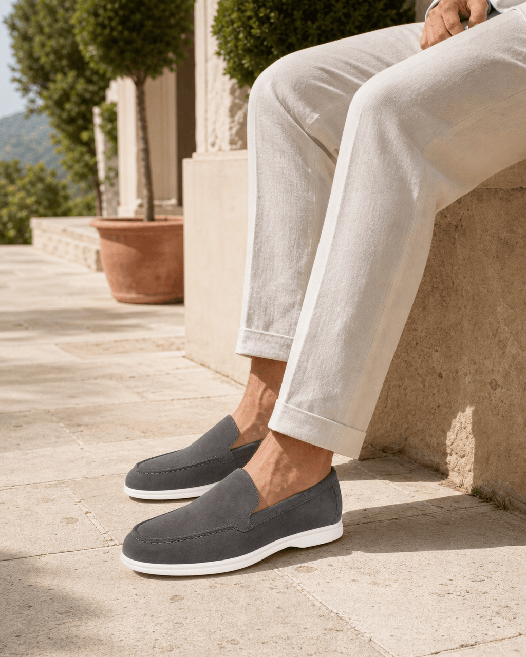 Loafers Signature Men's Napped Driving Loafers