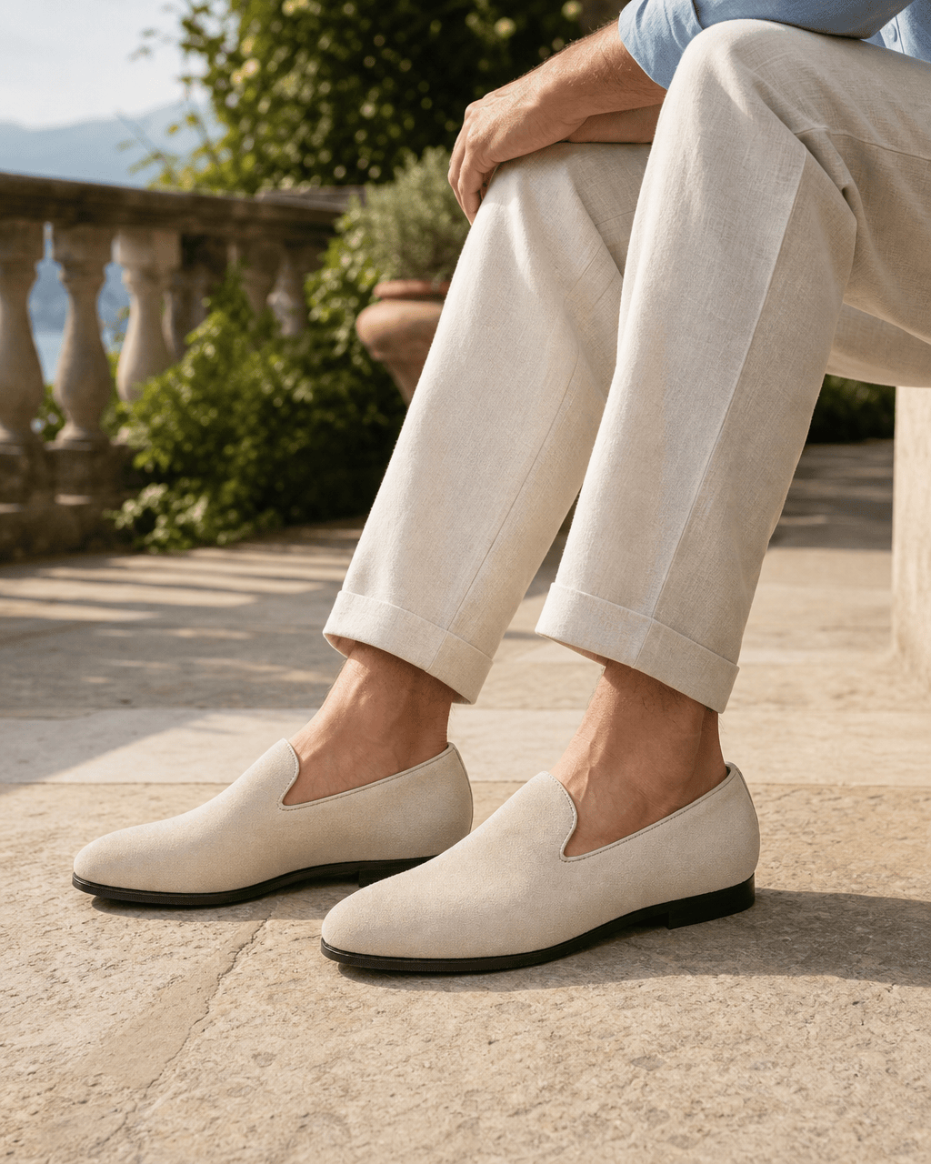 Loafers Signature Men's Napped Slip-On Loafers