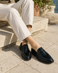Loafers Signature Men's Patent Leather Horsebit Loafers