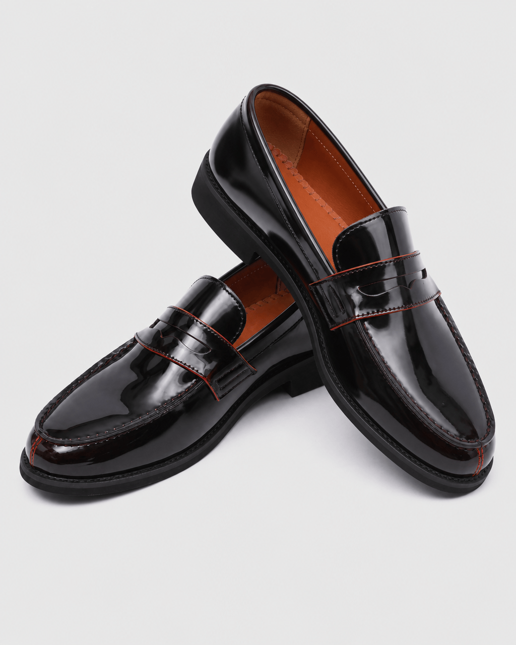 Loafers Signature Men's Patent Leather Horsebit Loafers